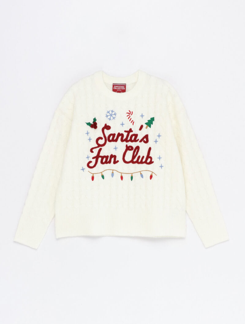 Christmas knit sweater