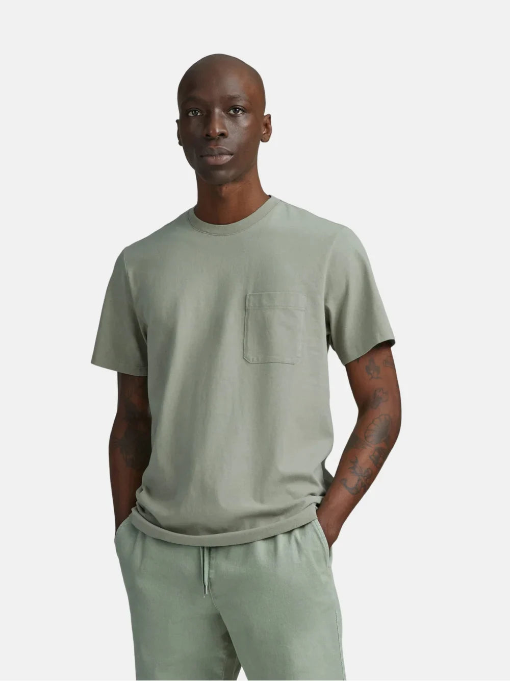 The Green Pocket Tee